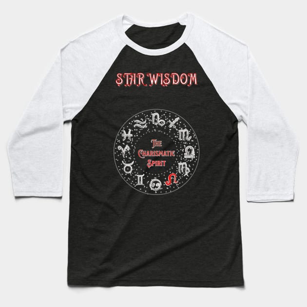 Star wisdom: Leo Baseball T-Shirt by Ludilac